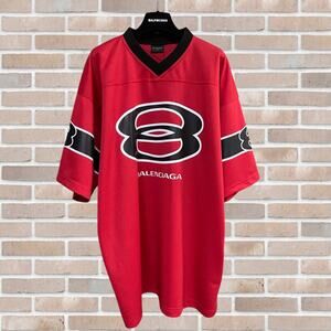 Balenciaga Classic Short-Sleeve Red